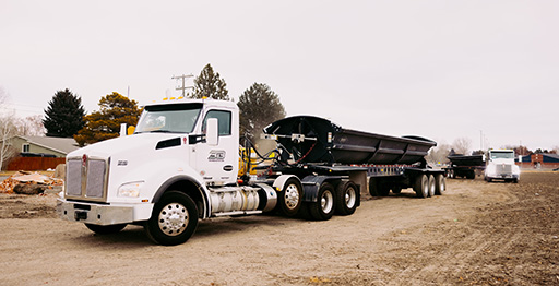 Side Dump truck